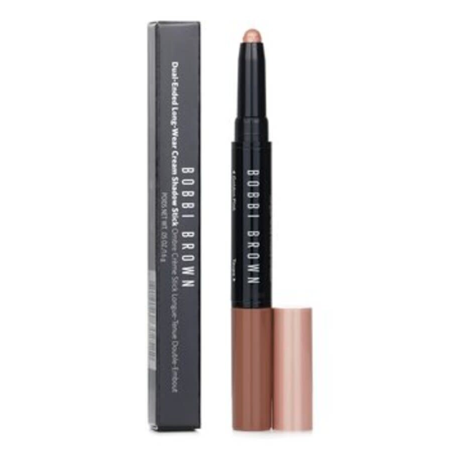 Bobbi Brown Ladies Dual Ended Long Wear Cream Shadow Stick 0.05 oz # Golden Pink / Taupe Matte Makeu In # Golden Pink / Taupe Matte