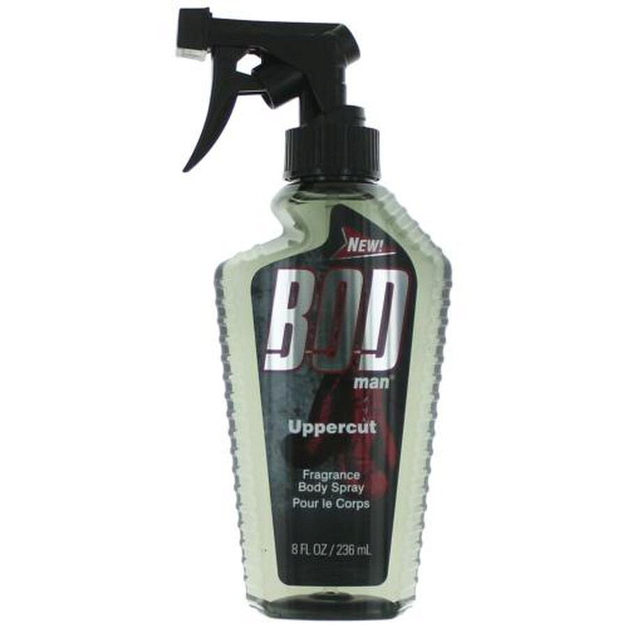 PARFUMS DE COEUR PARFUMS DE COEUR MEN'S BOD MAN UPPERCUT BODY SPRAY 8.0 OZ FRAGRANCES 026169045812