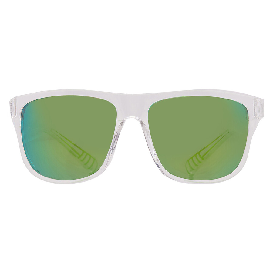 Body Glove Bgm 2104 Polarized Green Mirror Square Unisex Sunglasses 10266927.cgr Crygrn
