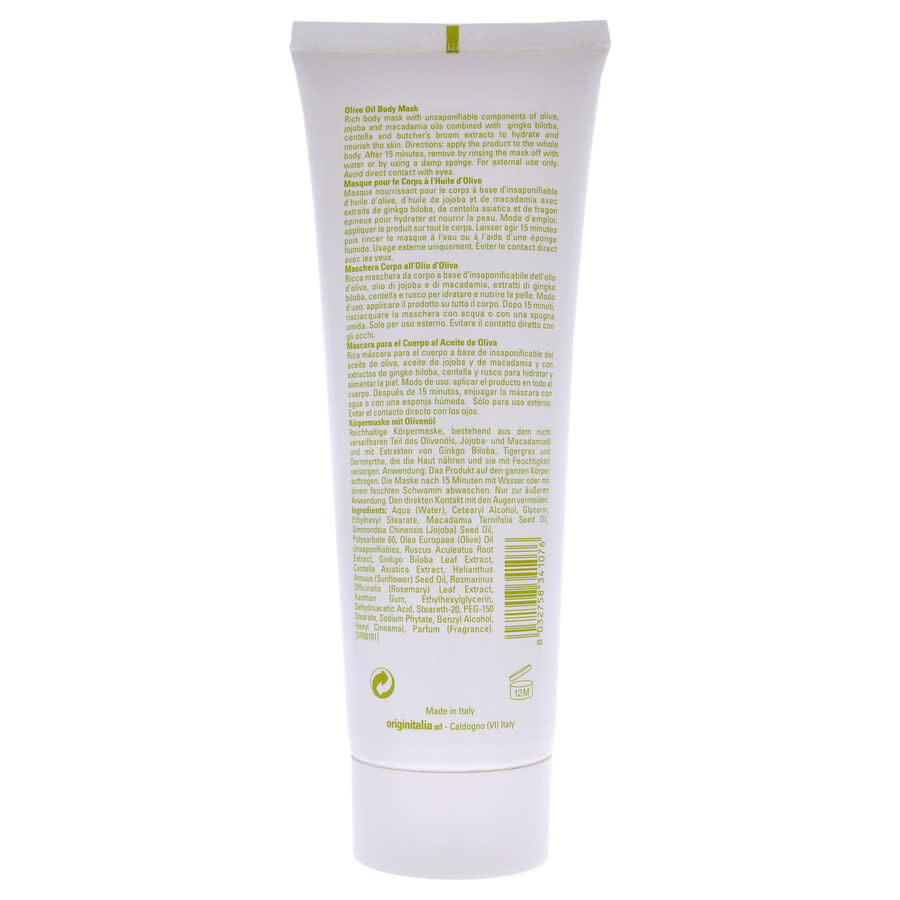 Villa Floriani Body Mask - Olive Oil By For Women - 8.45 oz Body Mask In Green