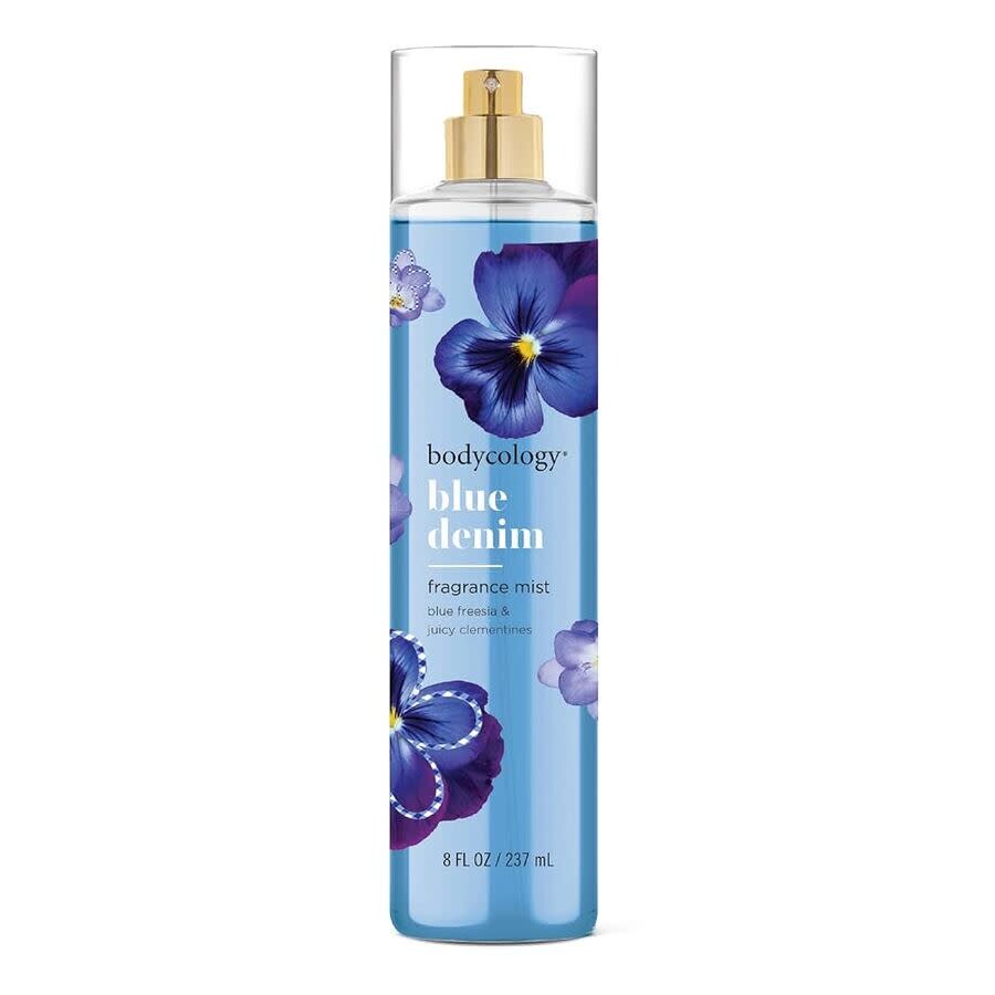 Bodycology Unisex Blue Denim Fragrance Mist 8 oz Fragrances 885645050289