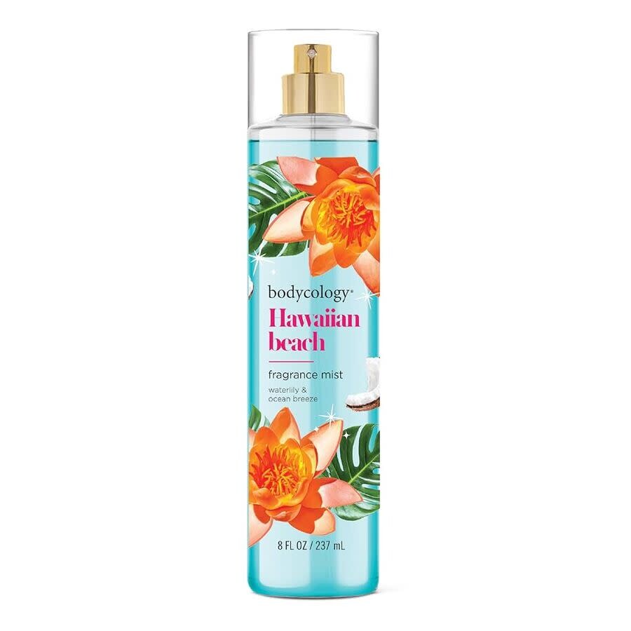 Bodycology Unisex Hawaiian Beach Fragrance Mist 8 oz Fragrances 885645050272