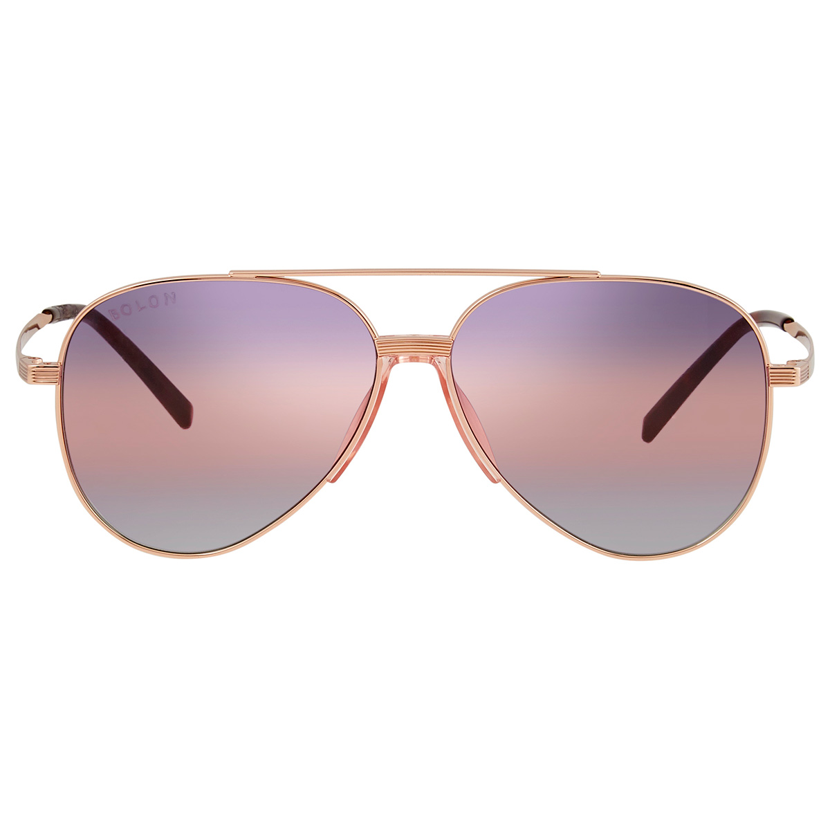 BOLON Gold Frame Pink Lens Aviator Sunglasses - Women Accessories AVIATOR TYMO Woman pink gold-gray pk be s | ISABEL MARANT  main image 2