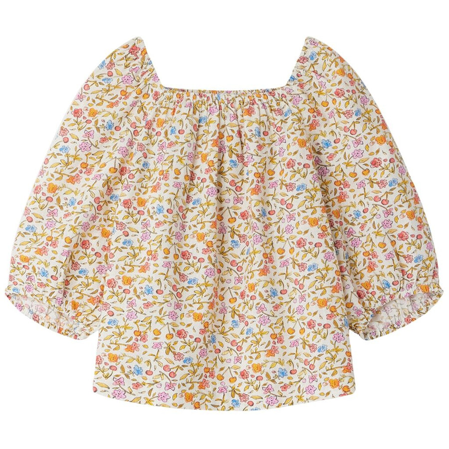 Girls Anastide Floral Print Blouse
