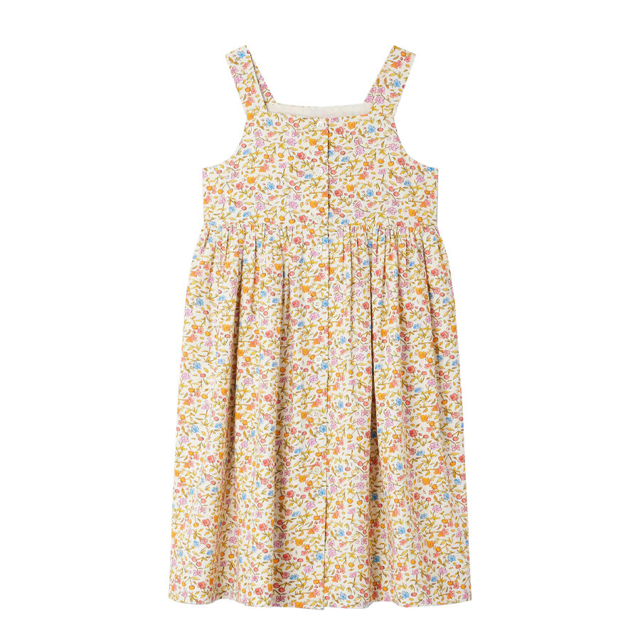 Girls Laly Bright Floral Midi Dress