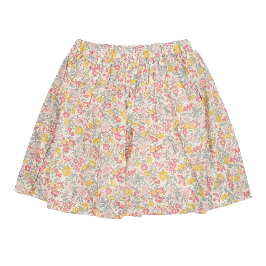 Kids Floral-Printed Pleated Skirt