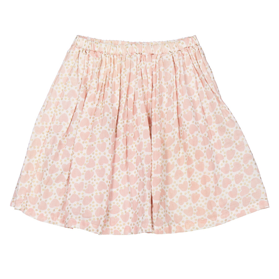 Girls Multicolor Jupe Airy Coeur Skirt