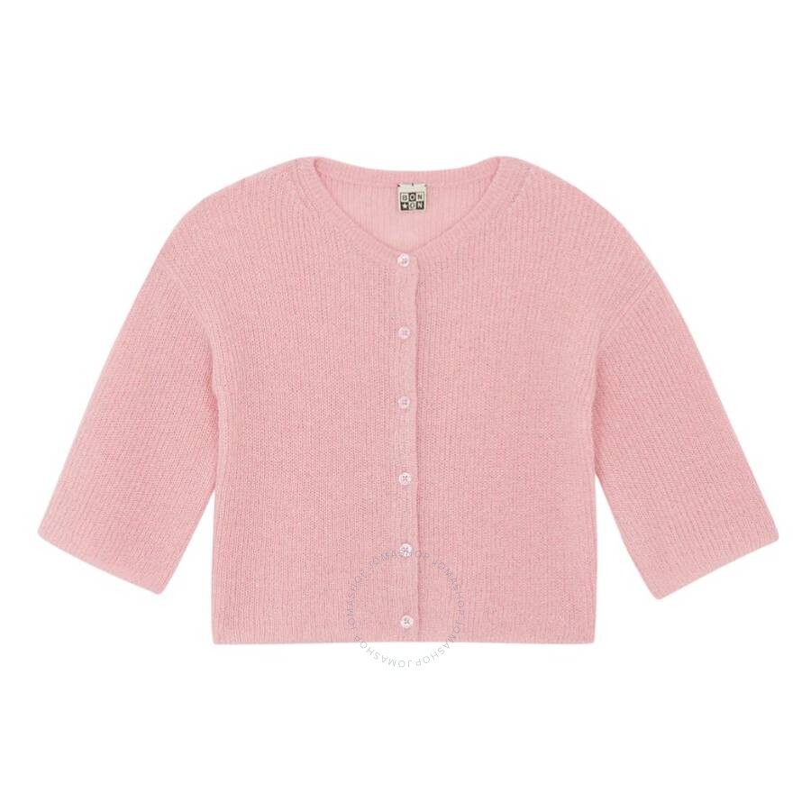Kids Lizbeth Ribbed Knit Cardigan