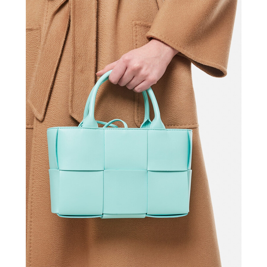 Bottega Veneta Arco Mini Tote Bag In Blue
