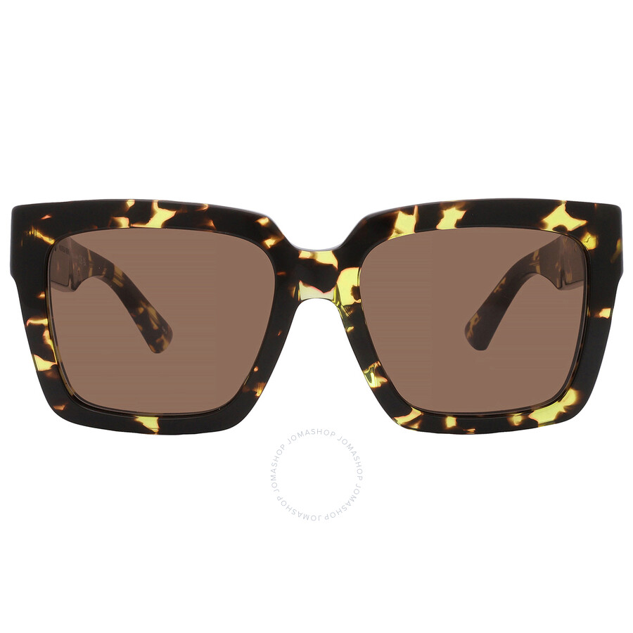 サングラス BOTTEGA VENETA Woman Sunglasses Brown BV1198SA 002 Bottega Veneta Brown Square Ladies Sunglasses BV1198SA 002