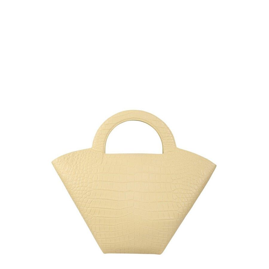 Bottega Veneta Doll Tophandle Tote Bag In Yellow