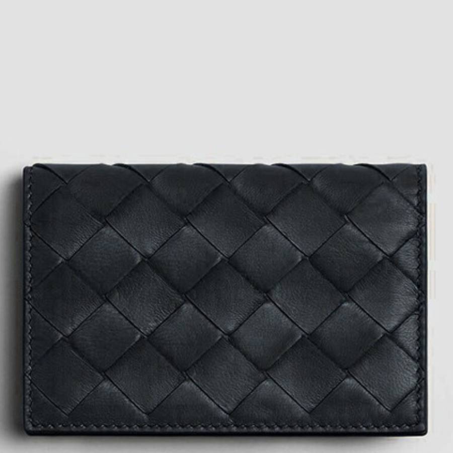 Bottega Veneta Intrecciato Leather Business Card Case 667141 VCPP3