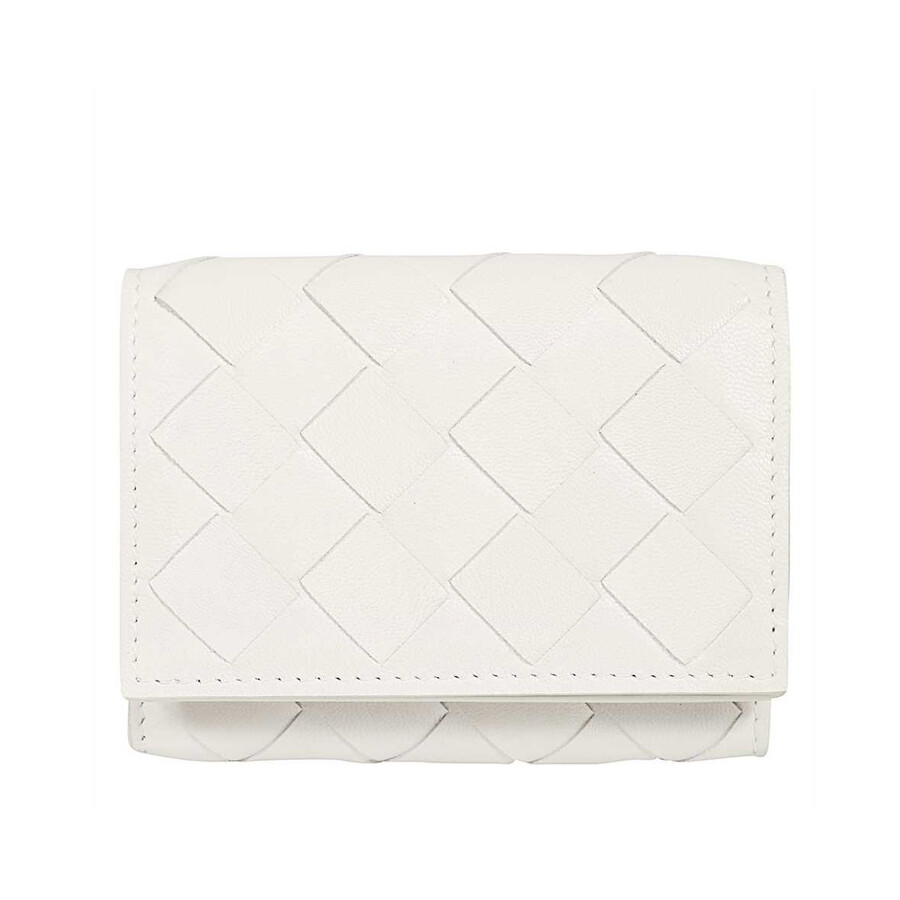 Bottega Ladies Trifold Intrecciato Wallet 609285 VCPP2 9033