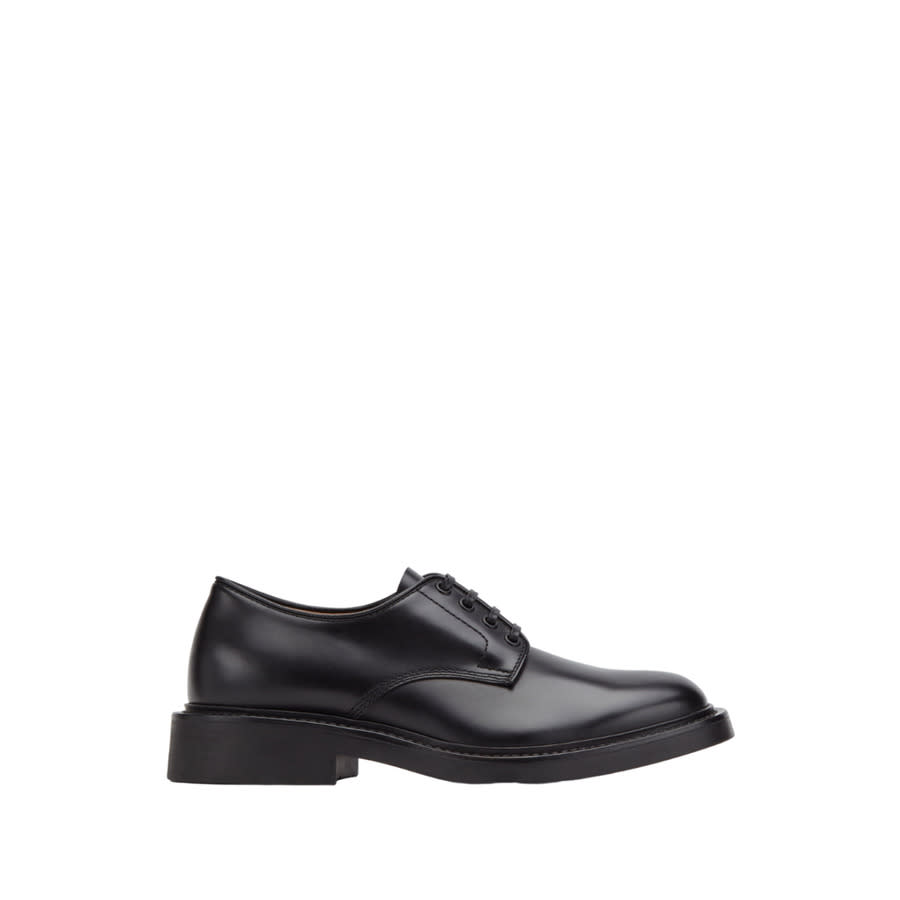 Bottega Veneta Leather Brogues In Black