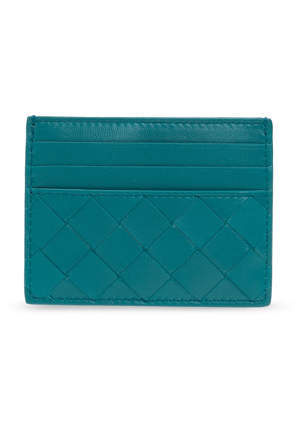 Bottega Veneta Mallard Intrecciato Weave Card Case 635042  display picture 1