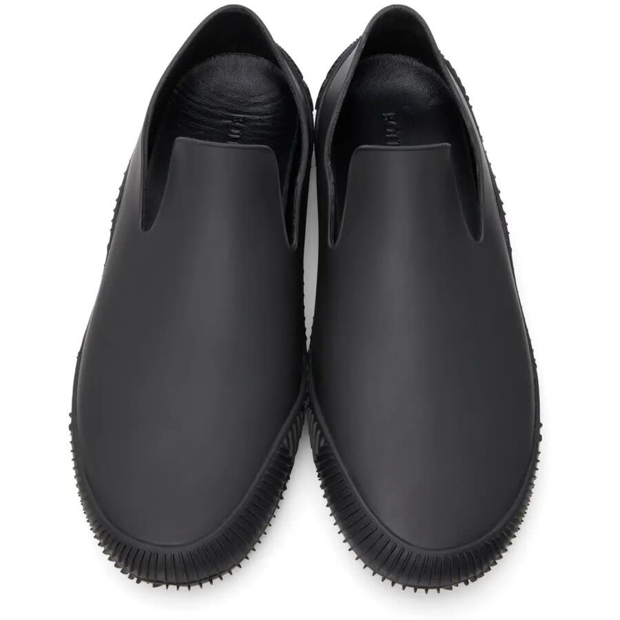 Bottega Veneta Matte Rubber Sneakers, Size 8 661486V00P01000