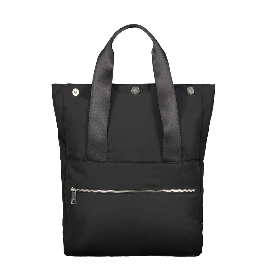 Bottega Veneta Nylon Tote In Black