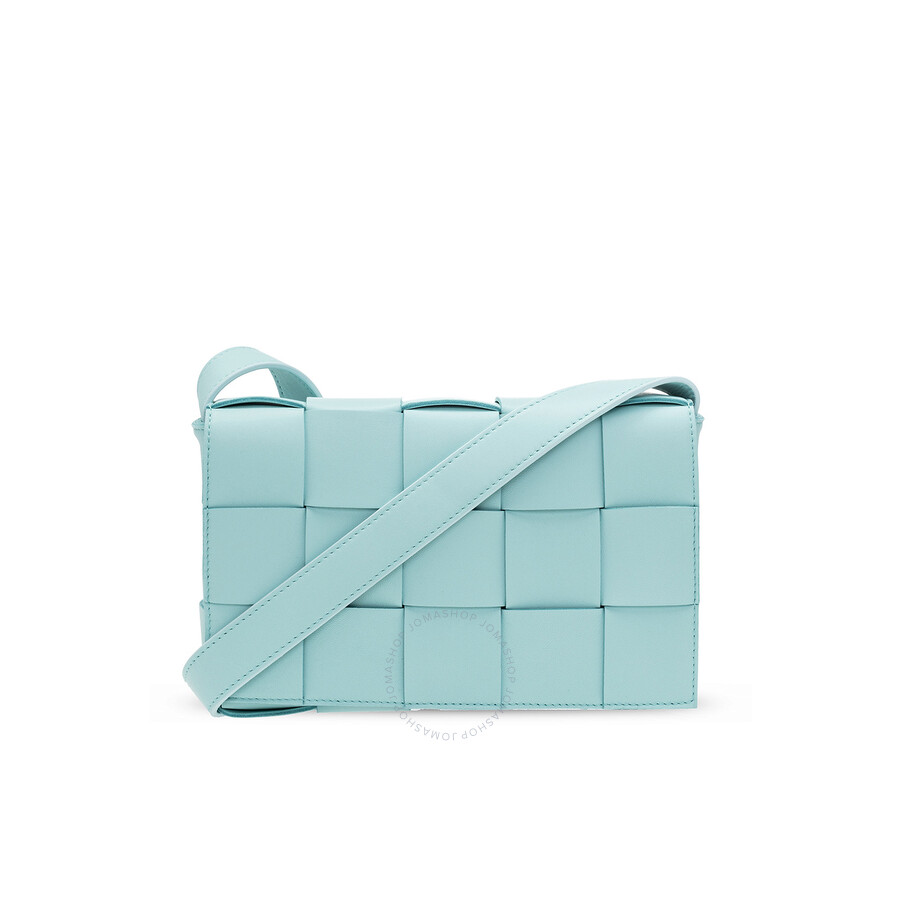 ■BOTTEGA VENETA■ Cassette shoulder bag spearmint 578004VMA Bottega Veneta Spearmint Cassette Shoulder Bag 578004 VMAY1