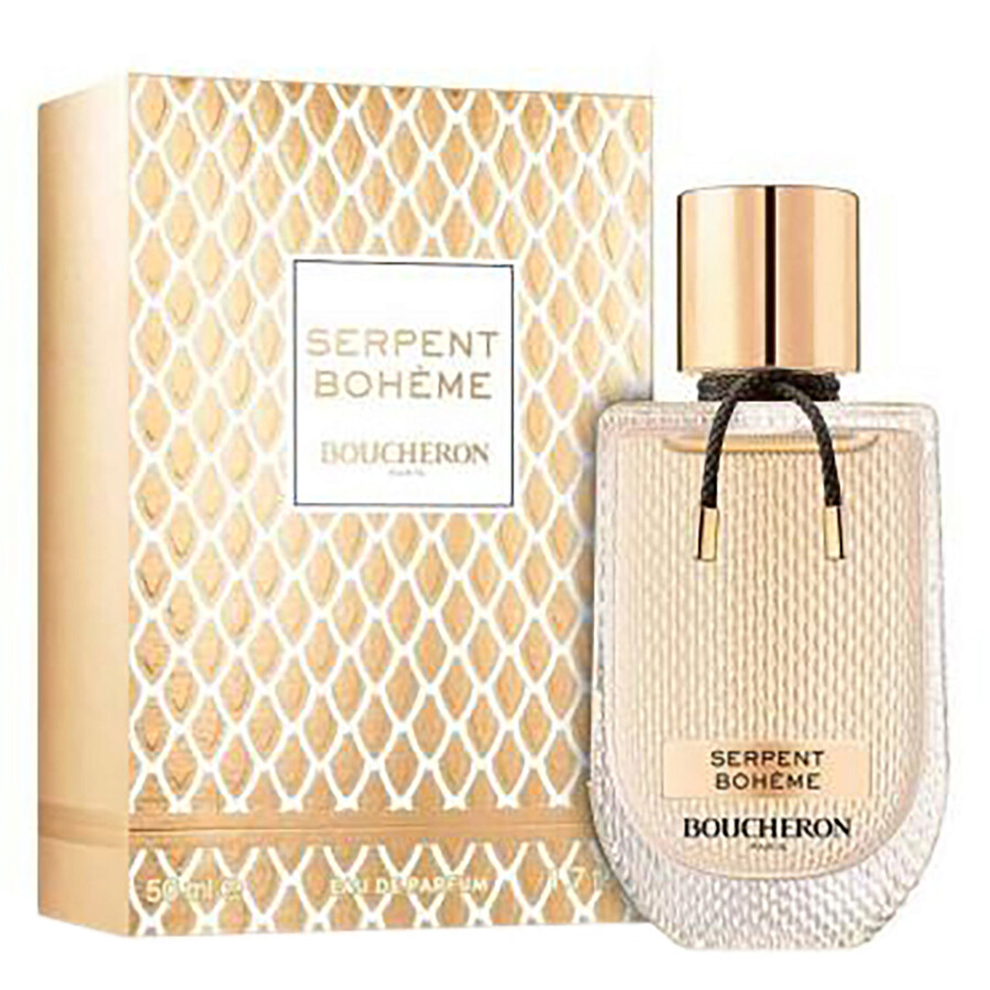 Shop Boucheron Ladies Serpent Boheme Edp Body Spray 1.7 oz Fragrances 3386460114332 In Black / Desert / White