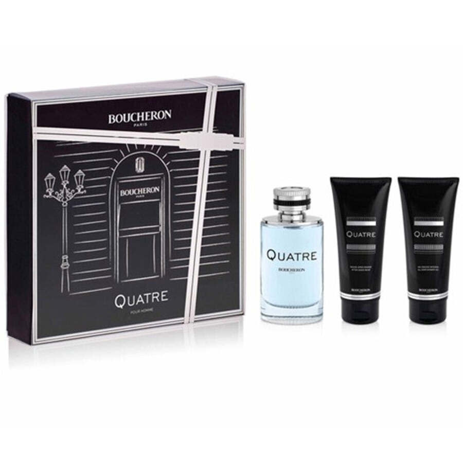 Boucheron Men's Quatre Gift Set Fragrances 3386460081474