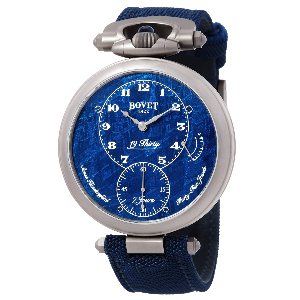 Bovet 19Thirty Hand Wind Men's Watch NTT0011