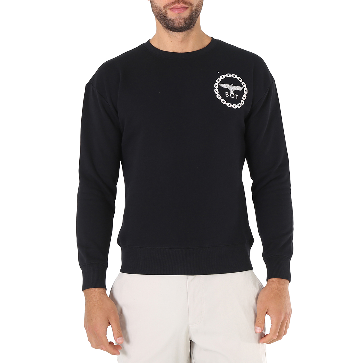 Sweat-shirt Homme BOY London - Logo Graphique Noir - Taille 2XL - Occasion Parfait état
