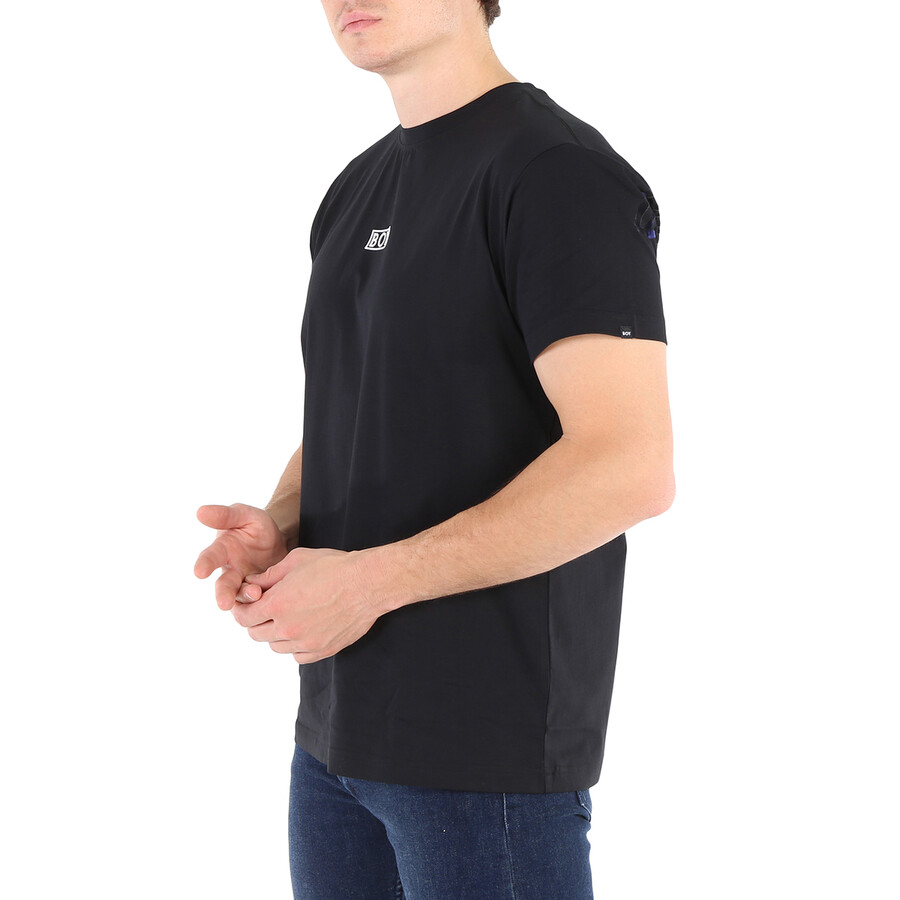 Shop Boy London Men's Boy Eagle Flock T-shirt In Black