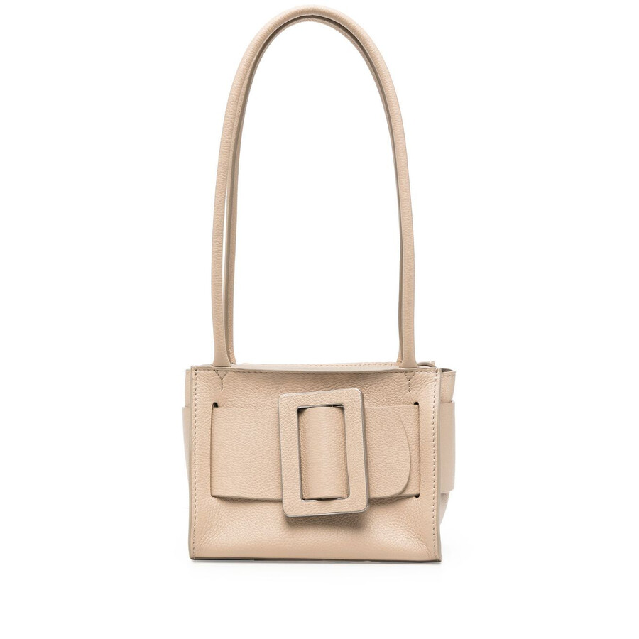 Boyy Bobby 18 Soft Leather Handbag In Sand