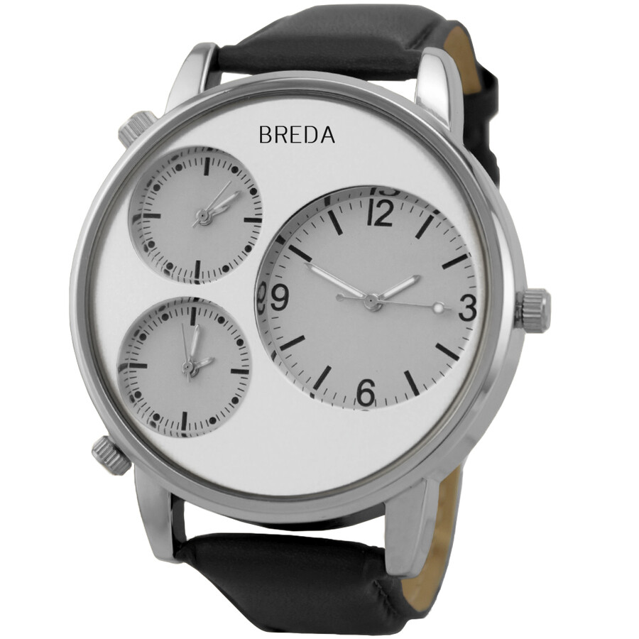Breda Mitchell Men's Watch 1627SILVER 0738435778965 Watches