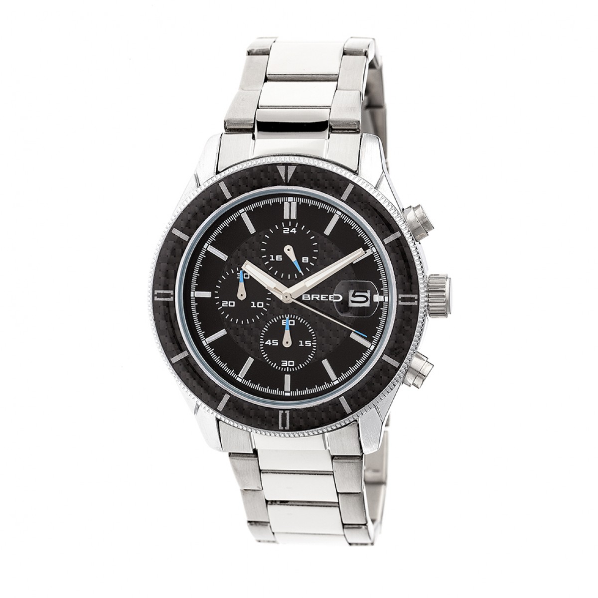 Breed Maverick Chronograph Black Dial Men's Watch 7501