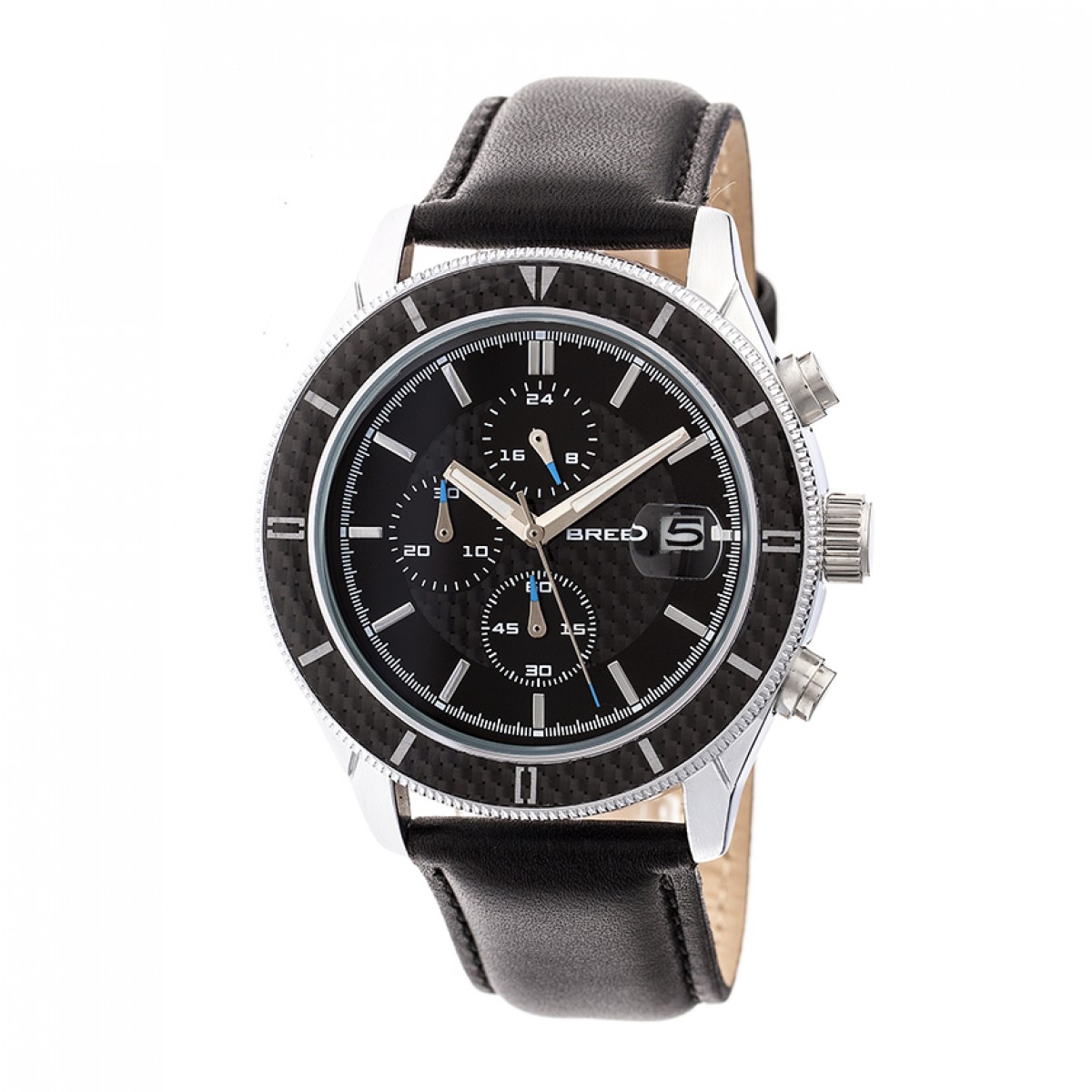Breed Maverick Chronograph Black Dial Men's Watch 7503