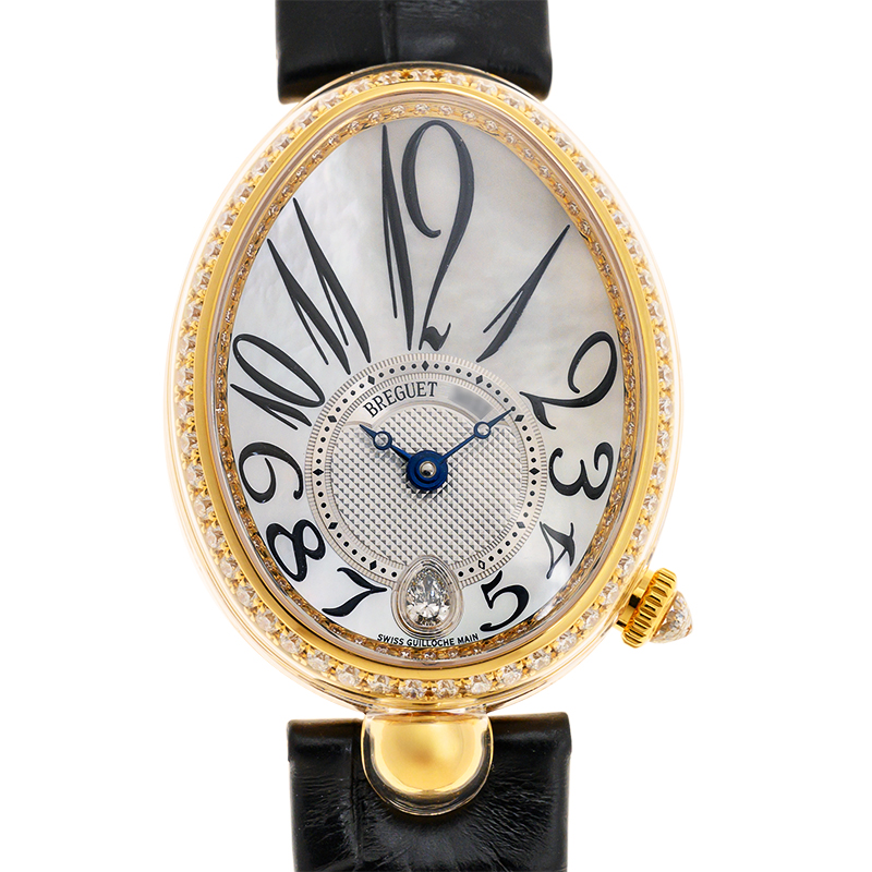 Breguet Reine De Naples Automatic Diamond Ladies Watch 8918ba/58/964/d00d3L