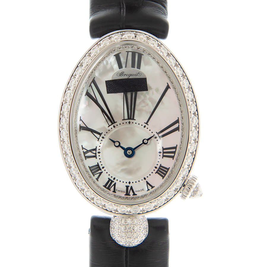 Breguet Reine De Naples Automatic Diamond Ladies Watch 8928bb/51/944/dd0d3L