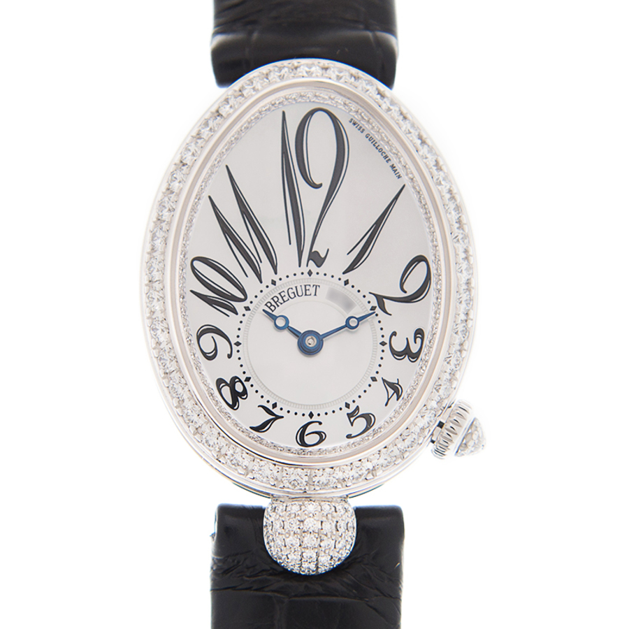 Breguet Reine de Naples Automatic Diamond White Dial Ladies Watch 8928BB5W944DD0D