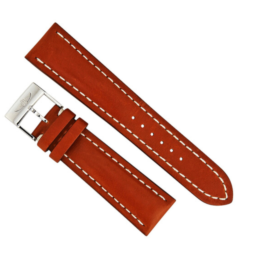 Breitling 24-20mm Leather Watch Band 439X