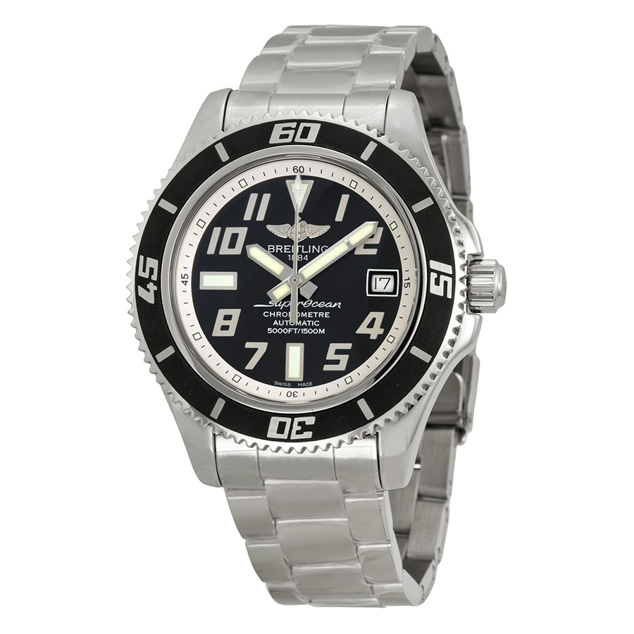 Breitling Aeromarine Superocean Black Dial Men's Watch A1736402-BA29SS
