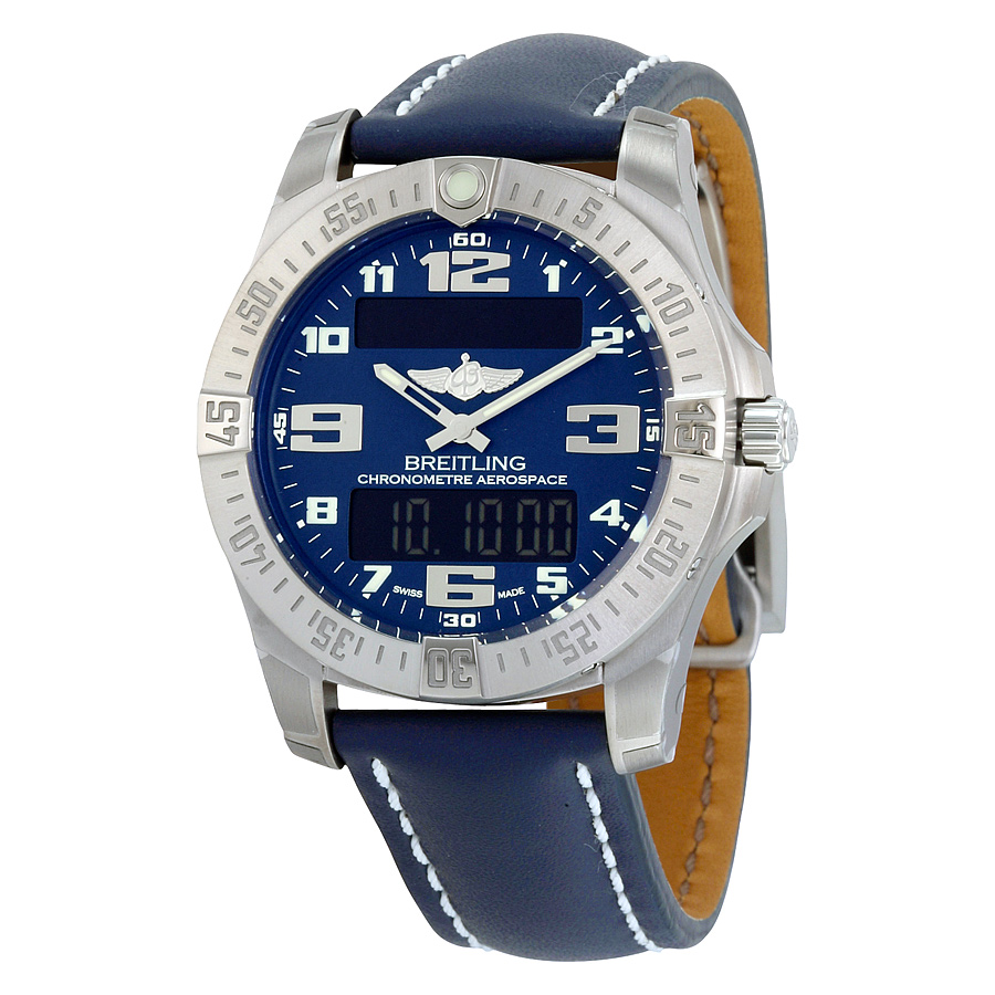 Breitling Aerospace EVO Blue Dial Quartz Men's Watch E7936310-C869BLLD