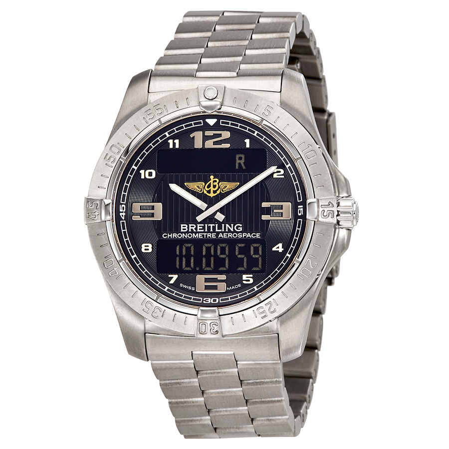 Breitling Aerospace Men's Analog-Digital Watch E7936210-B962TI