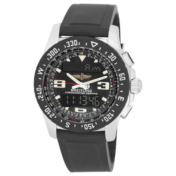 Breitling Airwolf Raven Men's Analog-Digital Watch A7836423-B911BKPD