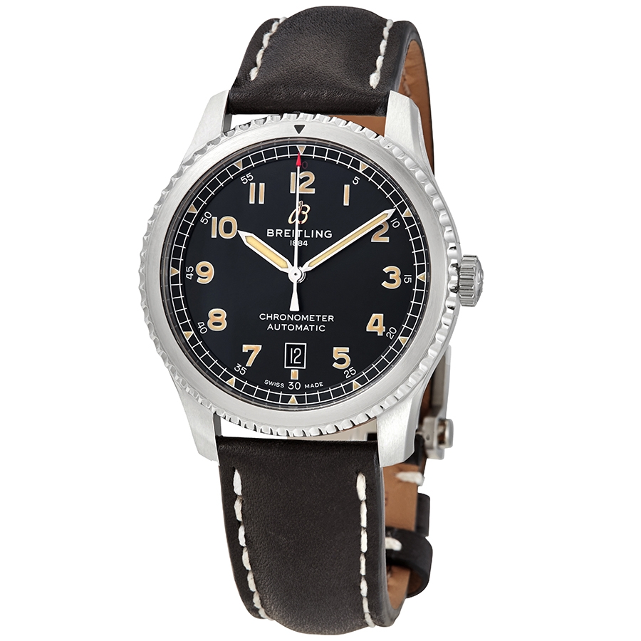 Breitling Avaitor 8 Automatic Chronometer Black Dial Men's Watch A17315101B1X2