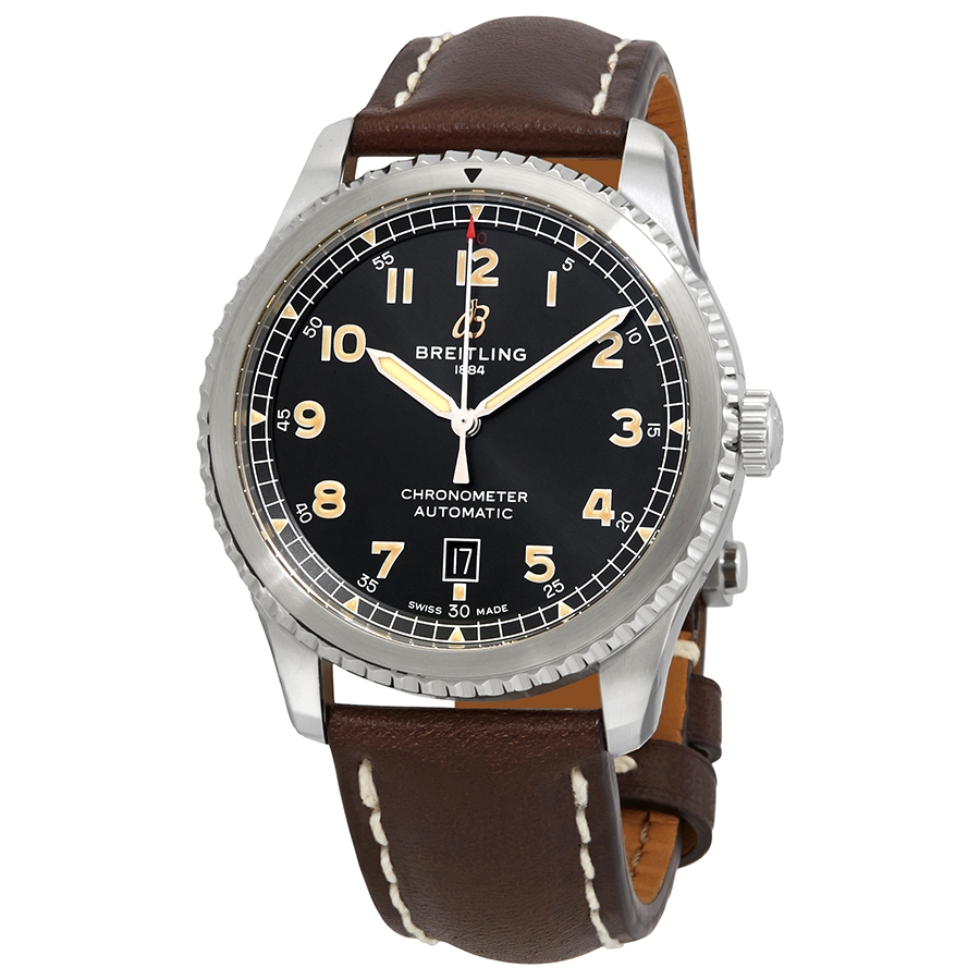 Breitling Avaitor 8 Automatic Chronometer Black Dial Men's Watch A17315101B1X4