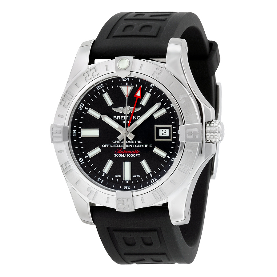 Breitling Avener II GMT Black Dial Men's Watch A3239011-BC35BKPT3