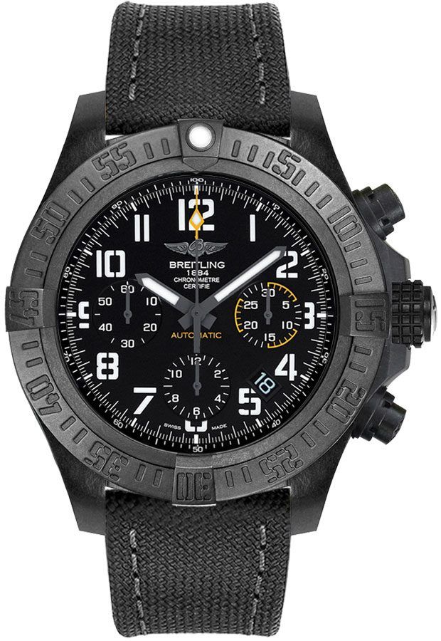 Breitling Avenger Chronograph Automatic Chronometer Black Dial Men's Watch xb0180e4/bf31/109w.x