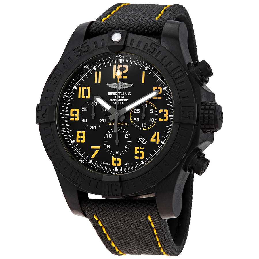 Breitling Avenger Hurricane Black Dial Auotmatic Men's Chronograph Watch XB01701A/BF92-113W