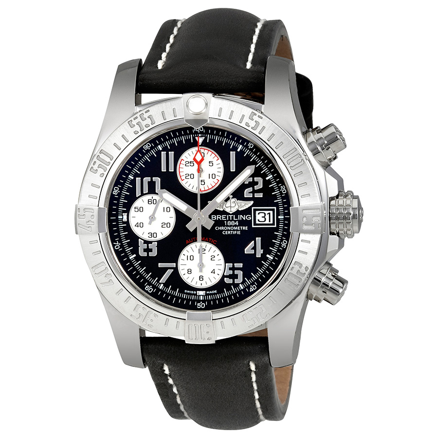 Breitling Avenger II Automatic Black Dial Men's Watch A1338111/BC33BKLT