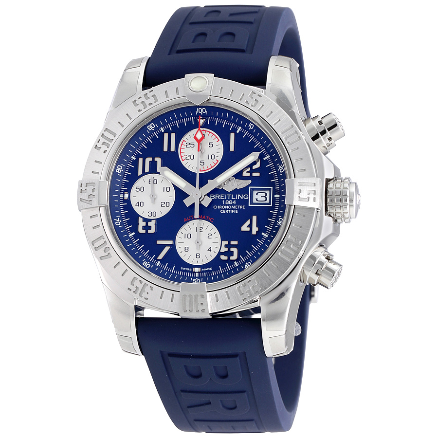 Breitling Avenger II Automatic Chronograph Blue Dial Men's Watch A1338111/C870BLPT3