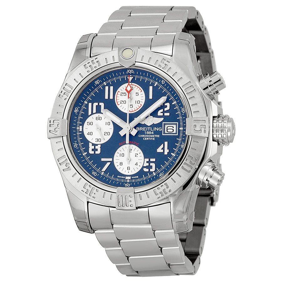 Breitling Avenger II Automatic Chronograph Blue Dial Men's Watch A1338111/C870SS