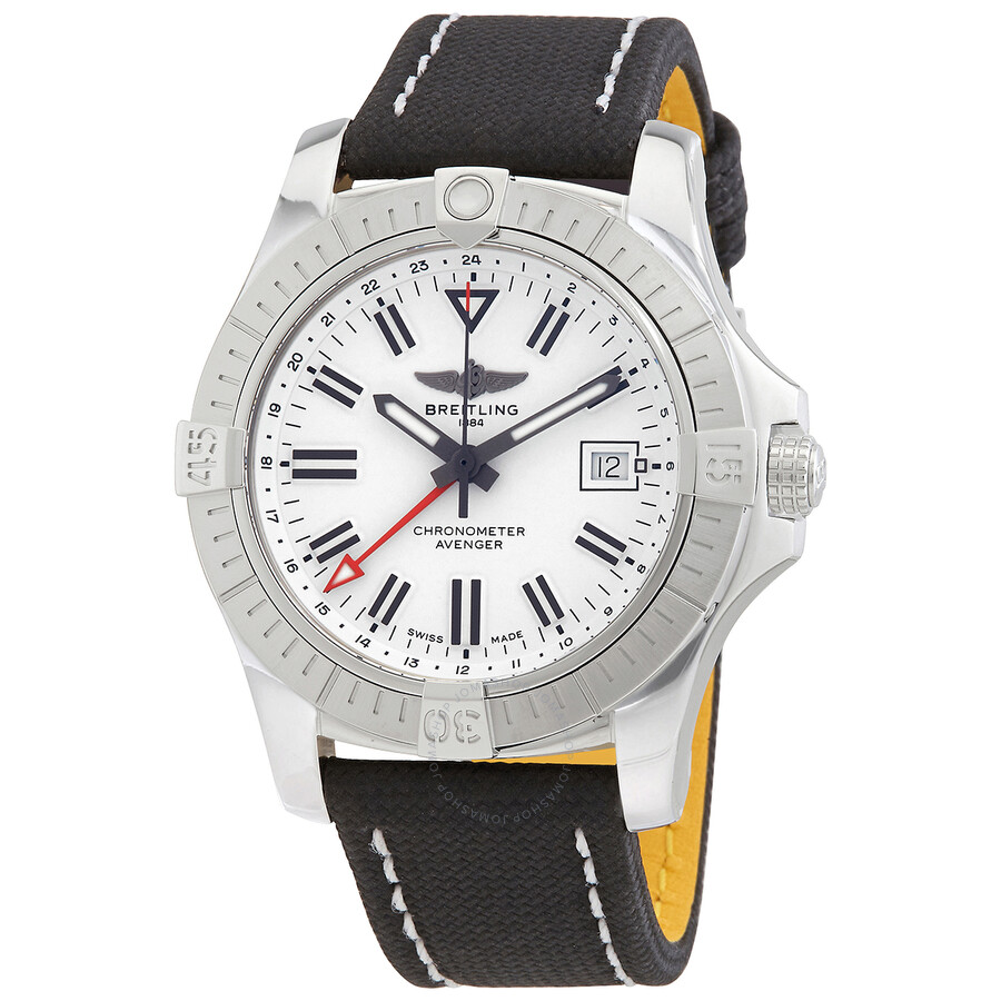 Breitling Avenger II Automatic Chronometer White Dial Men's