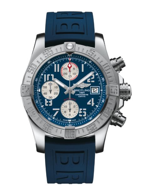 Breitling Avenger II Chronograph Automatic Mariner Blue Dial Men's Watch A13381111C1S2