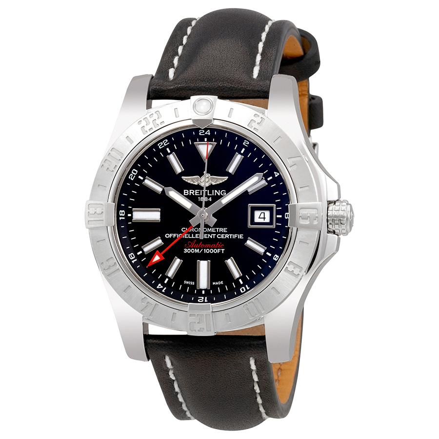 Breitling Avenger II GMT Automatic Men's Watch A3239011-BC35BKLT